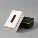 Axya Marble Tissue Box - Nordic Modern Light Luxury Home Hotel Decor Craft