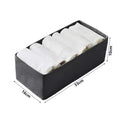Axyaa Closet Organizer Box for Jeans Drawer Pants System Storage Organizer