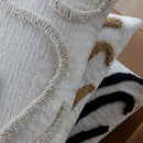 Axyaa Chenille Velvet Sofa Pillow Cover - 45x45 Cotton Solid Decor Pillowcases