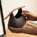 Axyaa Ceramic Vase Basket Storage Container Fruit Platter Flower Home Decor Holder