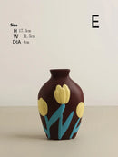 Nordic Morandi Ceramic Vase - Axyaa Brand