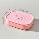 Axyaa 3-Grid Refrigerator Food Storage Box for Kitchen Fresh-keeping