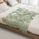 Axyaa Summer Knitted Blanket Cover Solid Color Acrylic Bohemian Sofa Blanket 127x176