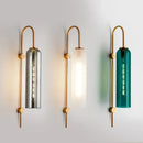 Axyaa Glass LED Wall Lamp for Bedroom Living Room Restaurant Staircase Bar Lighting