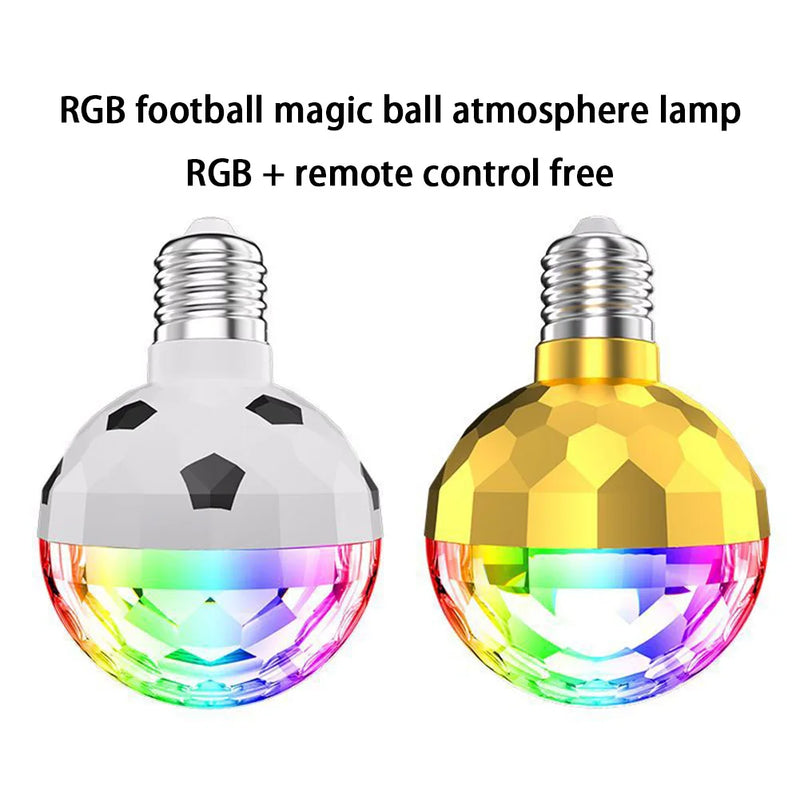 Axya RGB LED Crystal Magic Ball Stage Light for Party Disco Bar KTV