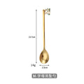 Axyaa Stainless Steel Cartoon Spoon Fork Set for Desserts and Coffee