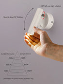 Axyaa Adjustable LED Wall Sconce Lamp, Modern Rotatable Reading Light