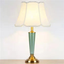 Axyaa Ceramic LED Desk Lamp for Home Office and Hotel Decor