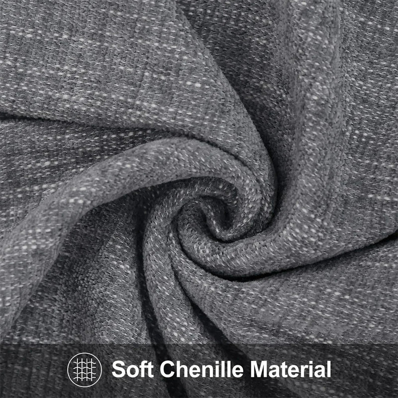 Axyaa Chenille Pillow Cover 45x45cm Decorative Throw Pillowcase for Sofa, Soft Luxury Texture