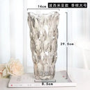 Axyaa Crystal Glass Vase Elegant Flower Arrangement Home Decor Bottle