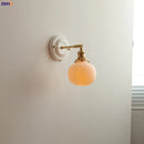 Axyaa Copper Arm LED Wall Sconce for Bedroom Bathroom Mirror