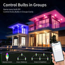 Axyaa Smart WiFi LED Candel Bulb 9W Dimmable Voice Control Alexa Google Home