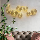 Axyaa Lotus Leaf Copper Wall Sconces for Elegant Home Lighting