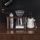 Axyaa Wooden Coffee Stand Camping Portable Brewing Tool Rack