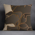 Axyaa Geometric Flower Collection Office Cushion Cover in Home Decor Pattern
