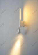 Axyaa Adjustable Rotating Wall Lamp LED Switch Reading Light