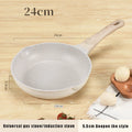 Axyaa Ceramic Non-Stick Wok Pan for Induction and Gas Stoves