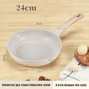 Axyaa Ceramic Non-Stick Wok Pan for Induction and Gas Stoves