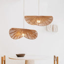 Axyaa Rattan LED Pendant Lights: Nordic Handmade Minimalist Home Decor Lighting