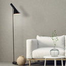 Axyaa LED Floor Lamp White Black Circle Base Minimalist Fashion for Home or Office