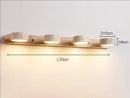 LED Vanity Mirror Light Wabi Sabi Travertine Natural Stone Wall Lamp for Axyaa Brand