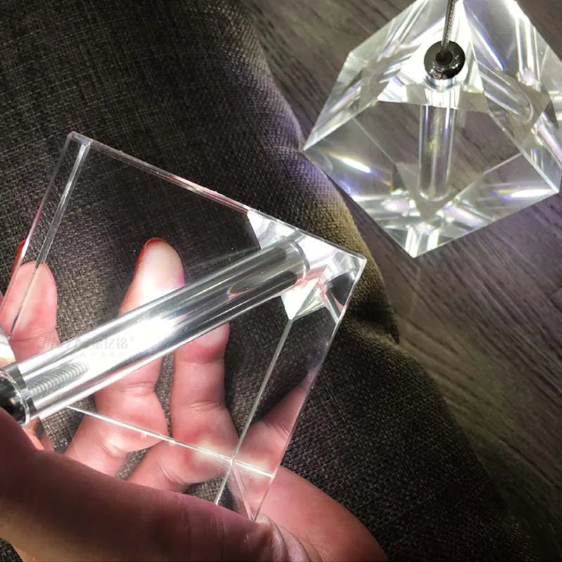 Axyaa Modern Crystal Staircase Chandelier for Luxury Living Room