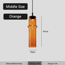 Axyaa Minimalist Glass Foyer Pendant Light for Elegant and Artistic Home Decor