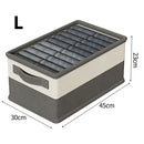 Axyaa Clothes Storage Box Dividers: Foldable Organizer for Pants, Sweaters, and Underwear