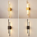 Axyaa Modern Iron Wall Sconce LED Light Fixture for Living Room, Minimalist Design