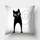 Cute Cat Cushion Cover 45x45cm - Axyaa Home Decor Pillowcases
