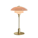 Axyaa Glass Desk Lamp: Modern Danish Design, Ideal for Living Room, Study, or Hotel