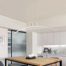 Axyaa Designer LED Pendant Lights White Black Chandelier for Home Decor