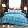Axyaa Luxury Goose Down Quilted Cotton Winter Comforter Blanket
