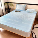 Axyaa Cool Carbon Light Antibacterial Ice Silk Mat Three-Piece Set
