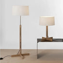 Axyaa Modern Wood Floor Lamps - Minimalist Designer Lighting Fixtures