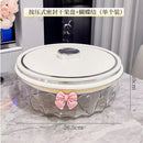Axyaa Dried Fruit Tray, Living Room Coffee Table Candy Nut Snacks Storage Box