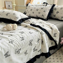 Axyaa Cotton Air Conditioner Quilt Set - Summer Cool, Thin, Machine Washable