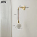 Axyaa Ceramic Copper LED Wall Sconce for Stylish Home Lighting