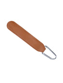 Axyaa Silvery D Shape Pu Leather Hook - Adjustable, Strong Bearing