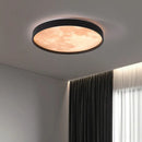 Axyaa Moon LED Ceiling Lamp: Modern Bedroom Light, Indoor Lighting Fixture