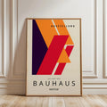 Axyaa Retro Color Bauhaus Canvas Prints Geometric Wall Art Posters for Modern Home