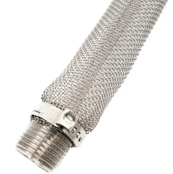 Axya Stainless Steel Beer Filter Bazooka Screen Mesh Strainer for Home Brewing