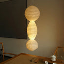 Axyaa Noguchi Pendant Light Vintage Wabi-sabi Chandelier for Living Room Bedroom