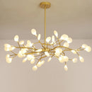 Axyaa Firefly Ceiling Chandelier: Modern G4 LED Indoor Pendant Light Fixture