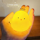 Axyaa Duck Chicken LED Night Light for Kids Bedroom Decor