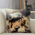 Axyaa Golden Retriever Dog Sofa Pillowcase for home decor