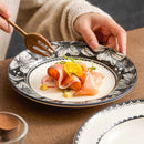 Axyaa Medieval Ceramic Plates for High-End Dining Experience