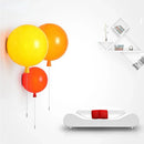 Axyaa Colorful Balloon Memory Wall Light Pull Switch Chandelier with E27 Bulbs