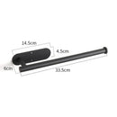 Axyaa Self Adhesive Stainless Steel Paper Holder for Kitchen Wall Storage
