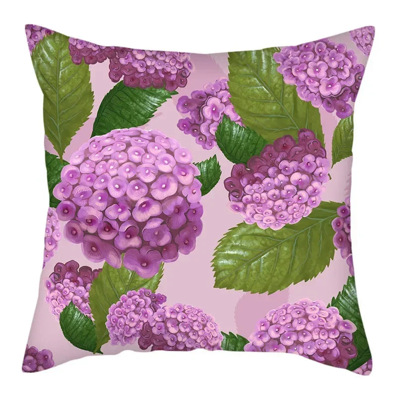 Spring Flower Cushion Cover by Axyaa - 45x45cm